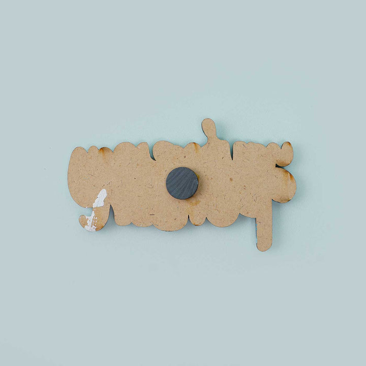 Handcrafted MDF Fridge Magnet