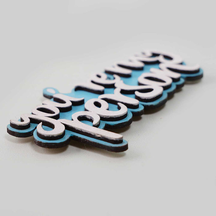 Handcrafted MDF Fridge Magnet