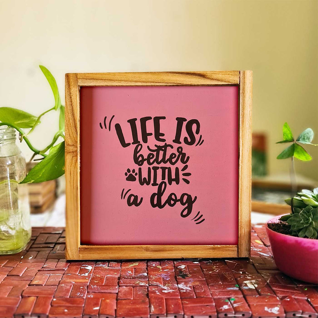 Wall Decor Frame with Quotes