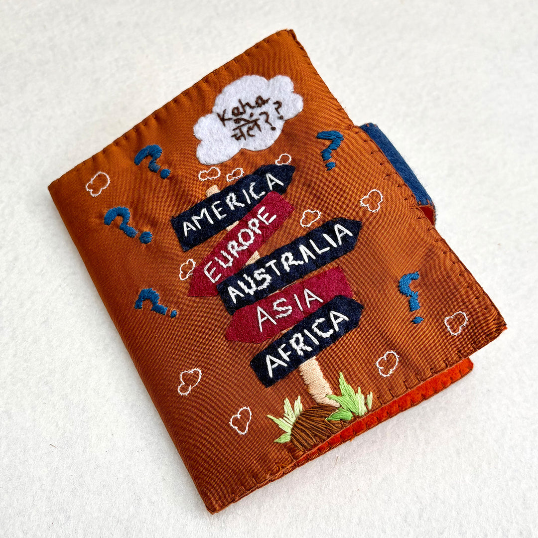 Handmade Kaha Chale?? Passport Holder