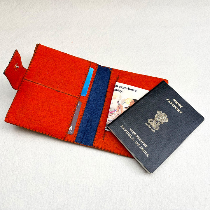 Handmade Kaha Chale?? Passport Holder