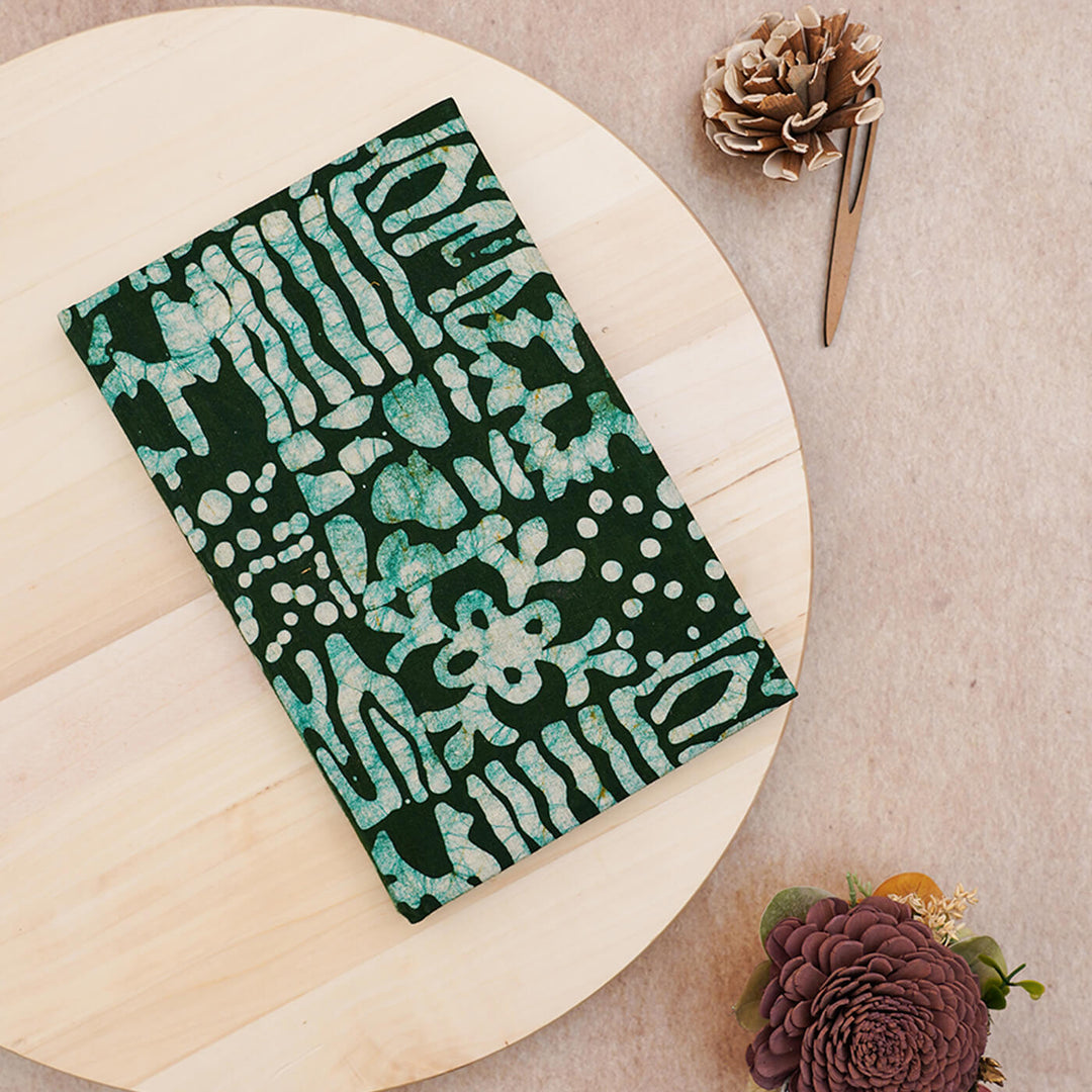 Handcrafted Batik Printed Hardbound Diary | 100 Pages, A5