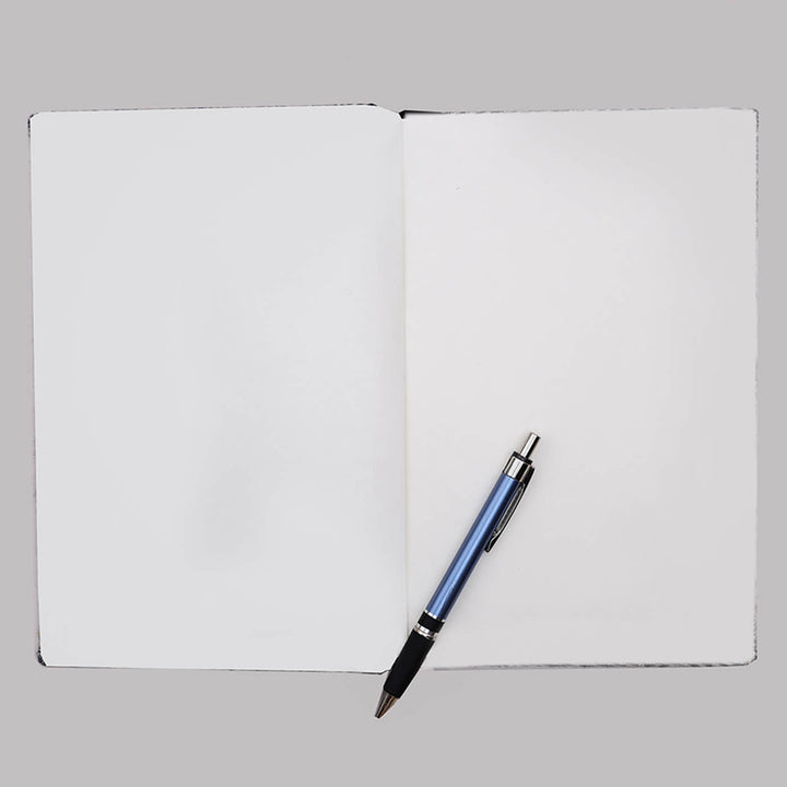 Handcrafted Ajrakh Printed Hardbound Diary | 100 Pages, A5 - Zwende