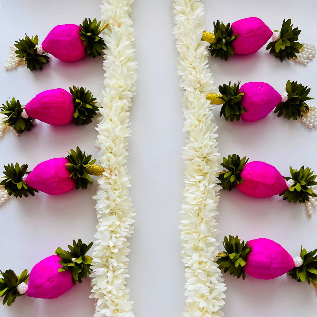 Handmade Lotus Bud & Jasmine Toran