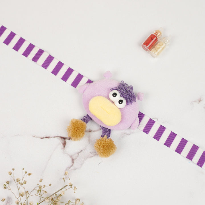 Handmade Humpty Dumpty Theme Kids Rakhi For Brother