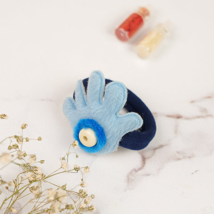 Handmade Evil Eye Theme Rakhi For Newborns