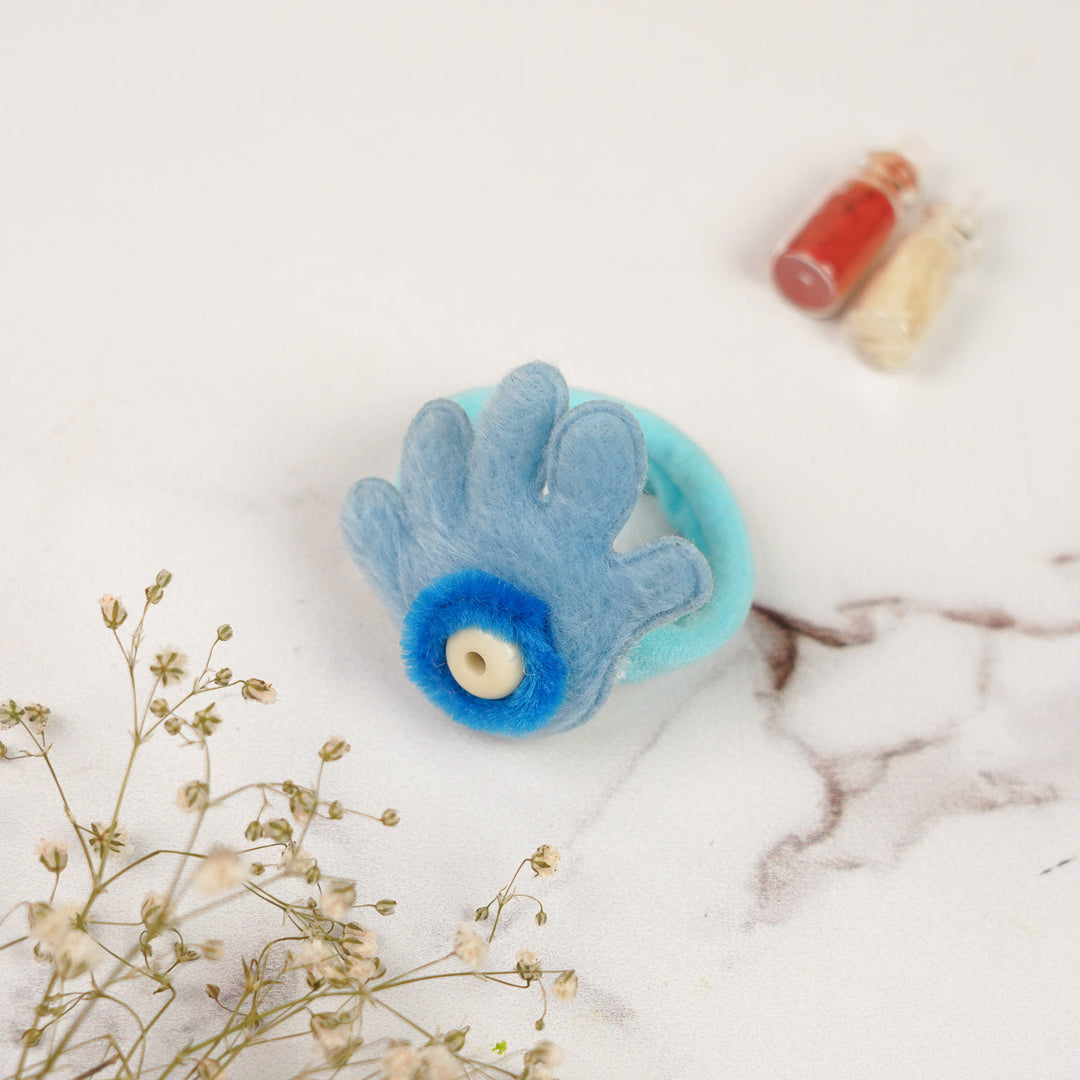 Handmade Evil Eye Theme Rakhi For Newborns
