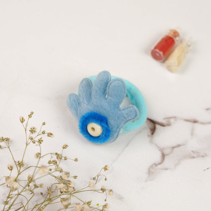 Handmade Evil Eye Theme Rakhi For Newborns