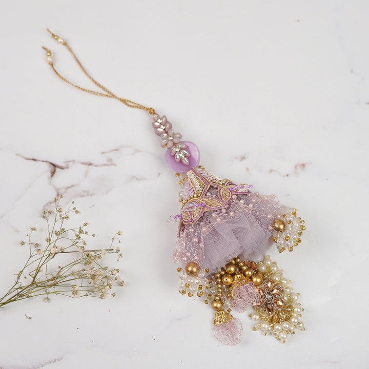 Handmade Beaded Pearl & Sequins Bhaiya Bhabhi Rakhi | Set Of 2