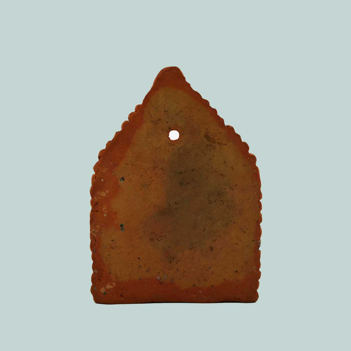 Handmade Lakshmiji & Ganeshji Idol Terracotta Hanging Diya I Set of 2