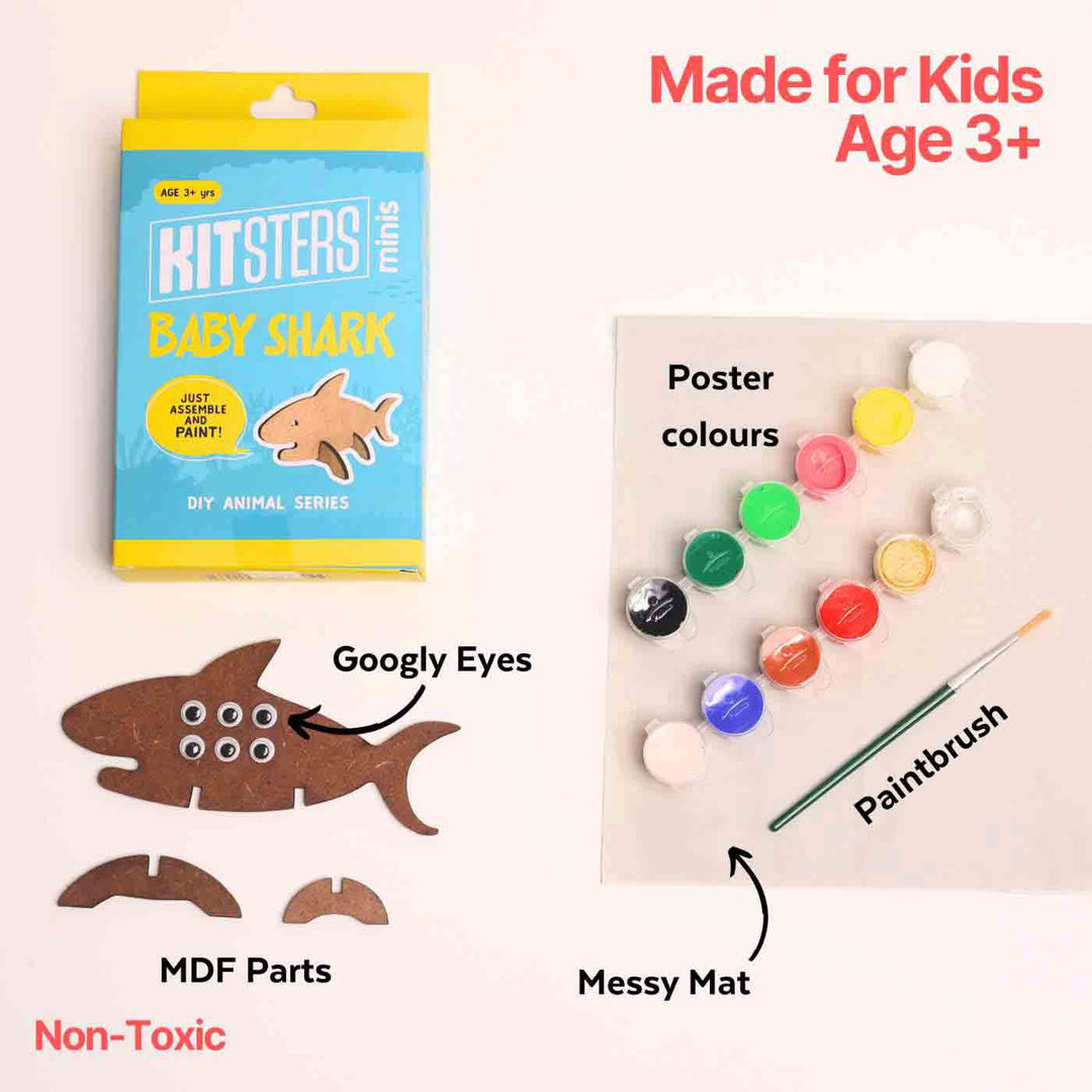 Mini Painting Animal Themed DIY Kit