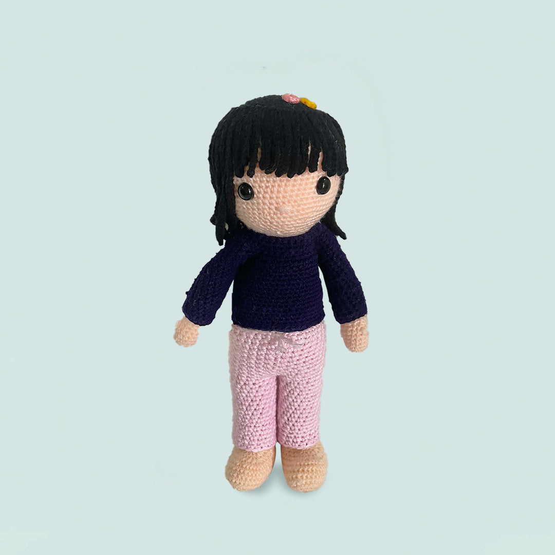 Customized Amigurumi Crochet Doll