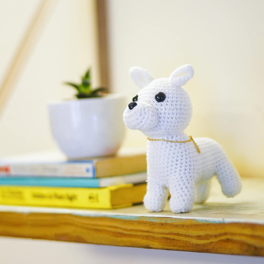 Customised Knitting and Crochet Dog - Zwende