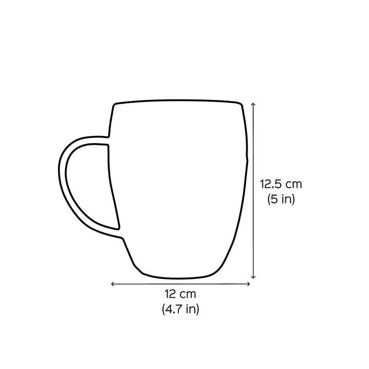Personalized Handmade Big Double Wall Glass Mug