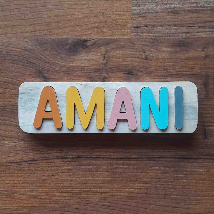 Personalized Wooden Name Puzzle