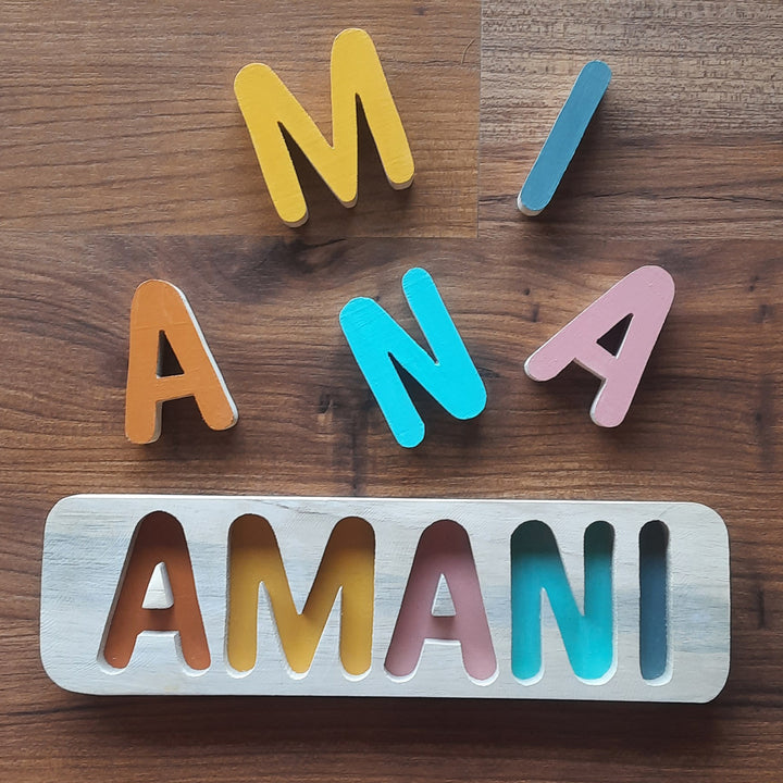 Personalized Wooden Name Puzzle