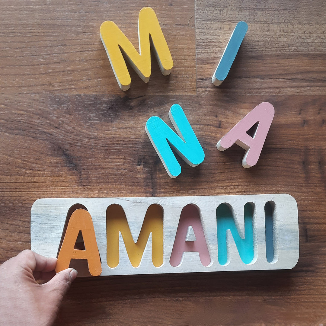 Personalized Wooden Name Puzzle