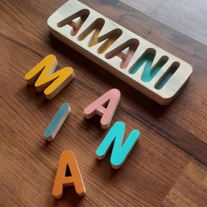 Personalized Wooden Name Puzzle