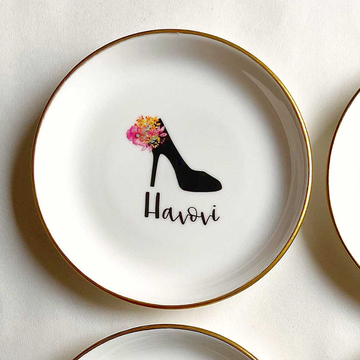 Personalized Printed Trinket Dish