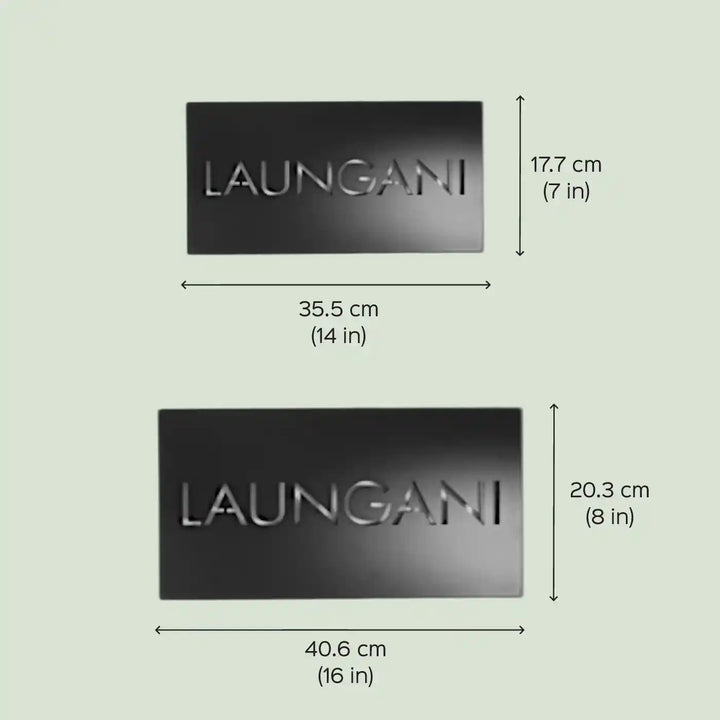 Personalized Black Minimal Design Metal Name Plate