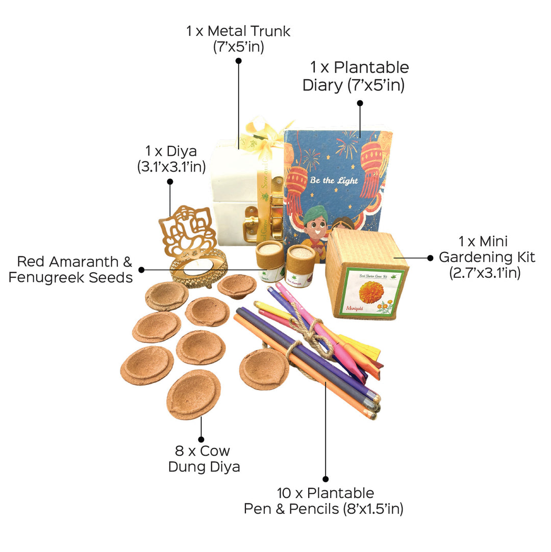 Handmade The Metal Trunk Gift Hamper | Set of 24
