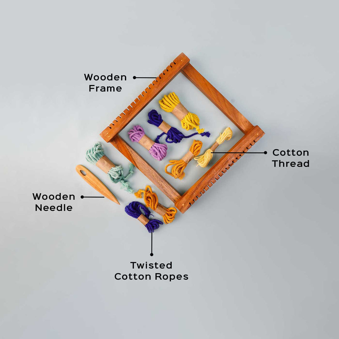 Handloom Weaving DIY Kit