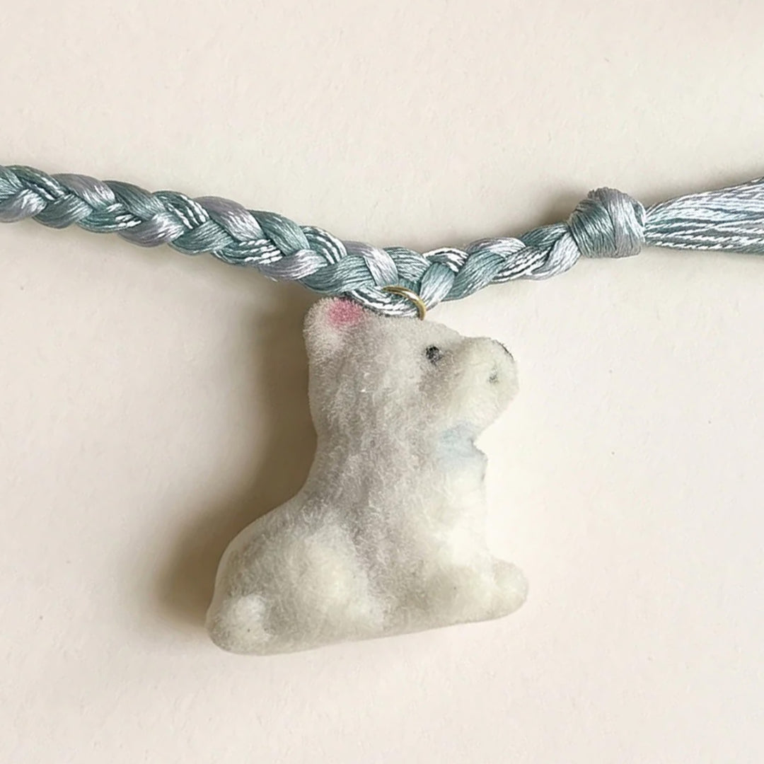 Handmade Dog Charm Rakhi With Roli Chawal For Kids