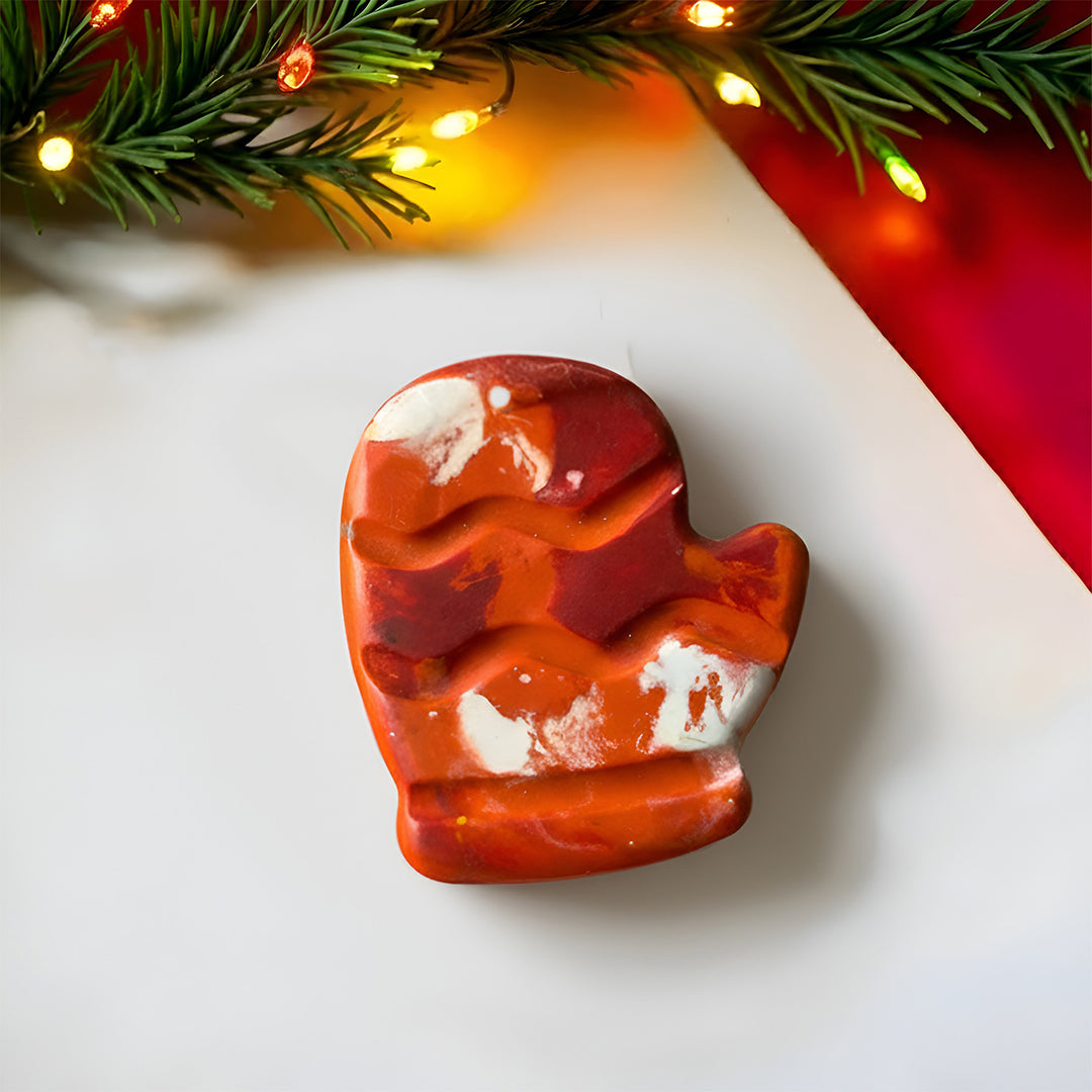 Handmade Glove Wax Crayon Christmas Ornament