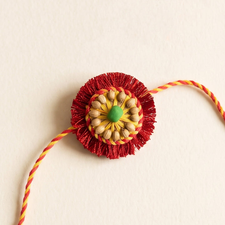 Plantable Sneh Seed Rakhi With Tulsi & Coriander Seeds For Brother