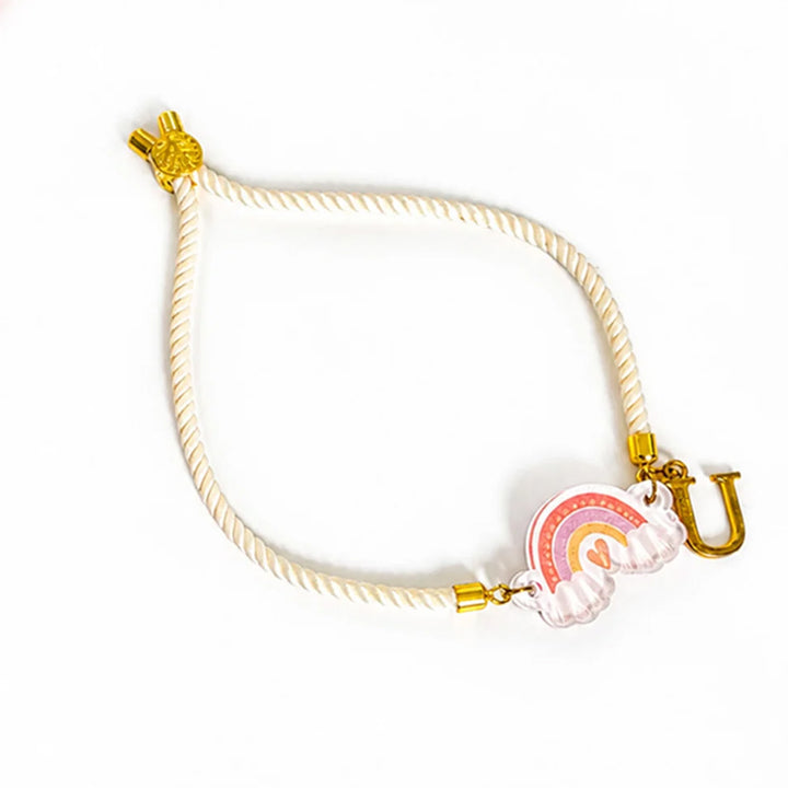 Personalized Adjustable Printed Multi-Theme Charm Bracelet Kids Rakhi For Brother