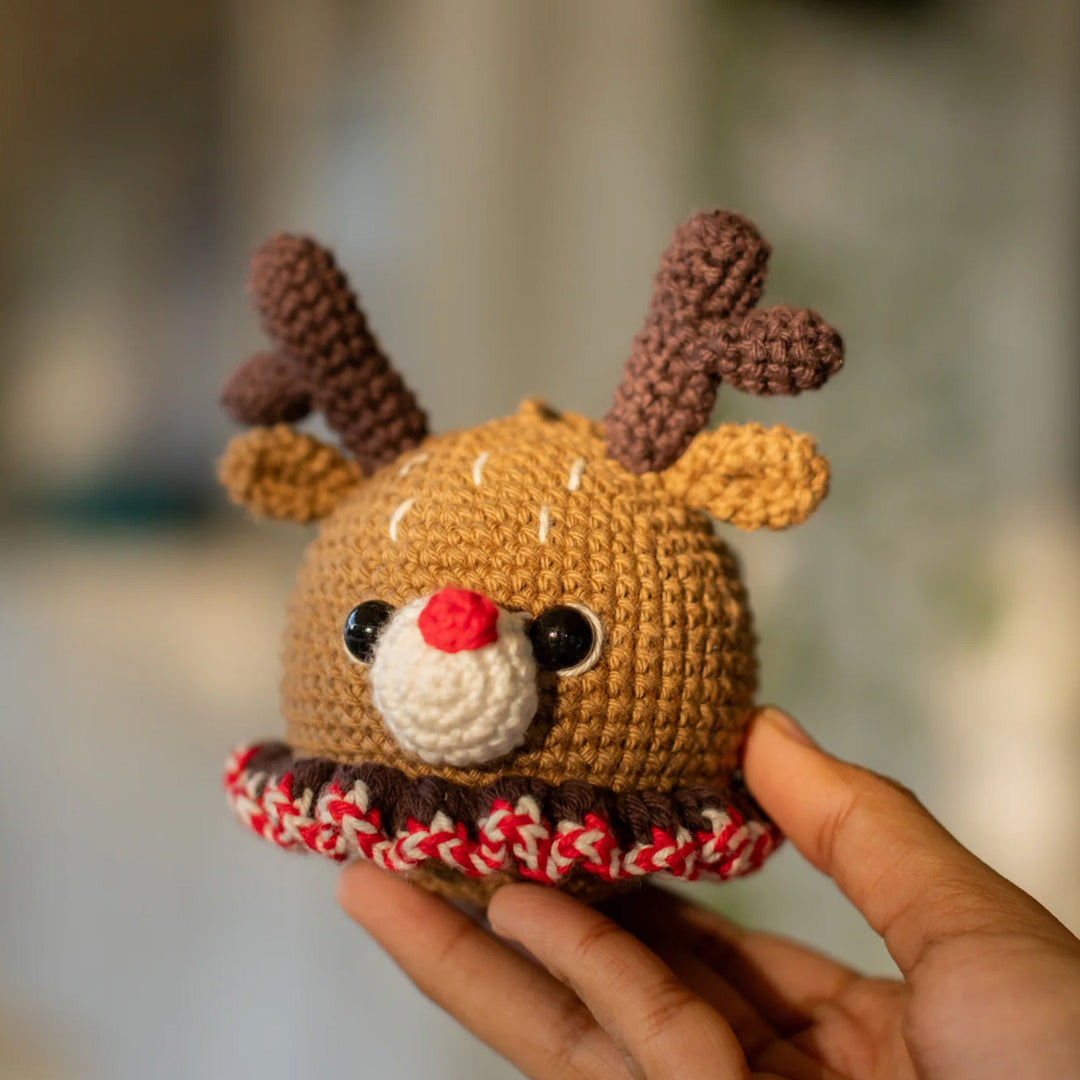 6 Pc | Handmade Christmas Cuties Toys For Christmas Decoration