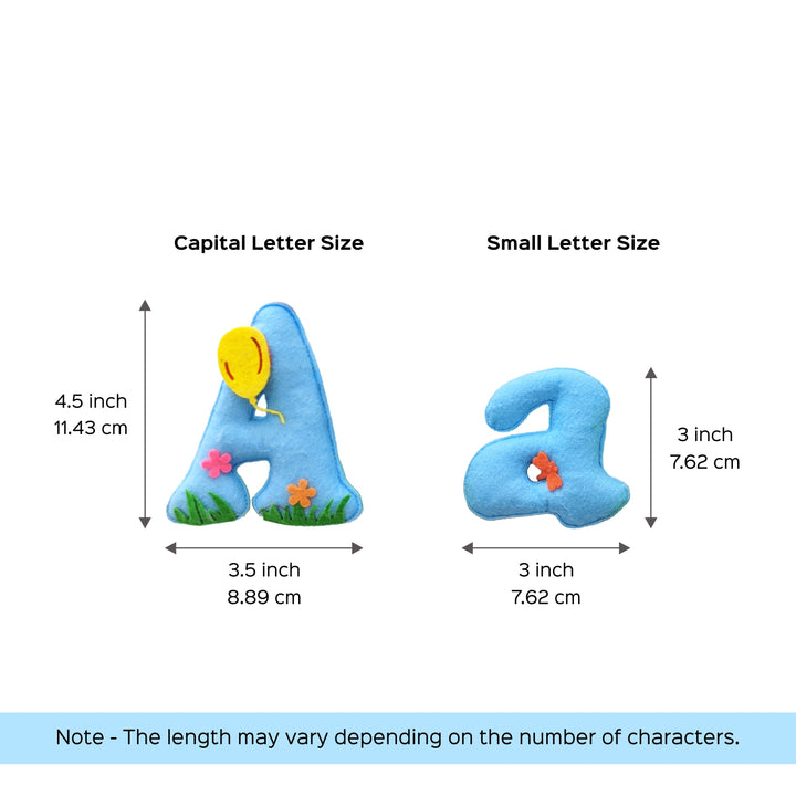 Handcrafted Personalized Cloud Themed Felt Bunting For Kids