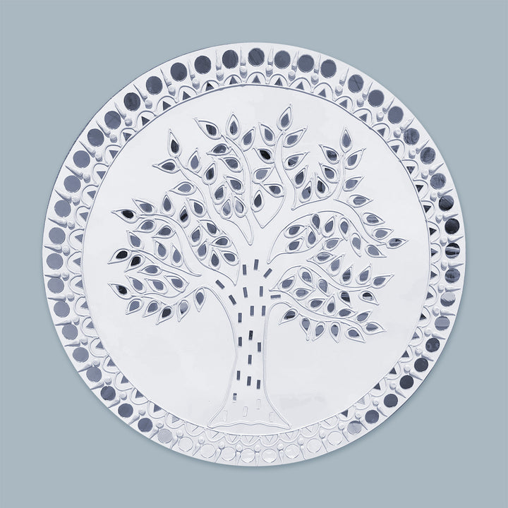 Oak Tree Lippan Art Wall Decor - Zwende