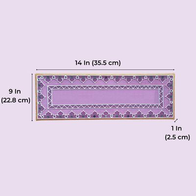 Personalized Lippan Art Nameplate