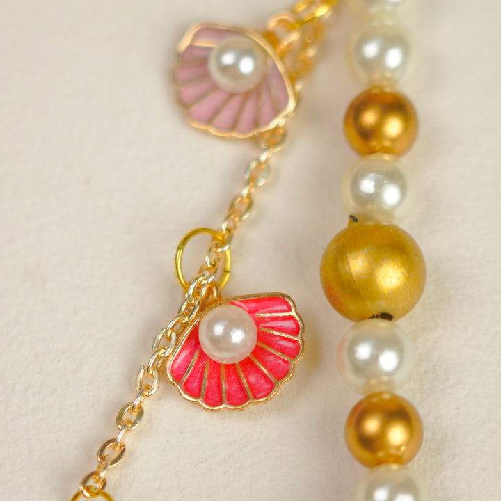 Handmade Beaded Shopping Theme Lumba Rakhi With Roli Chawal For Bhabhi