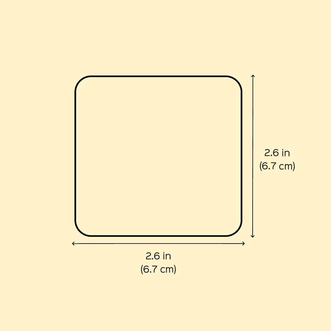 Hand-Painted Food Theme "Always Bhooka" MDF Wood Fridge Magnet