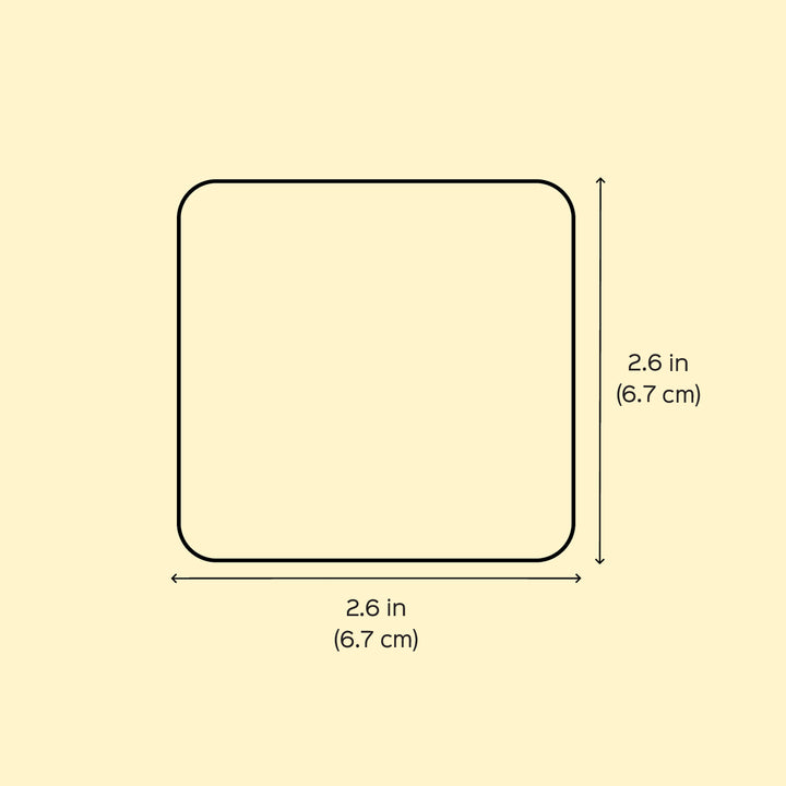 Hand-Painted Food Theme "Always Bhooka" MDF Wood Fridge Magnet