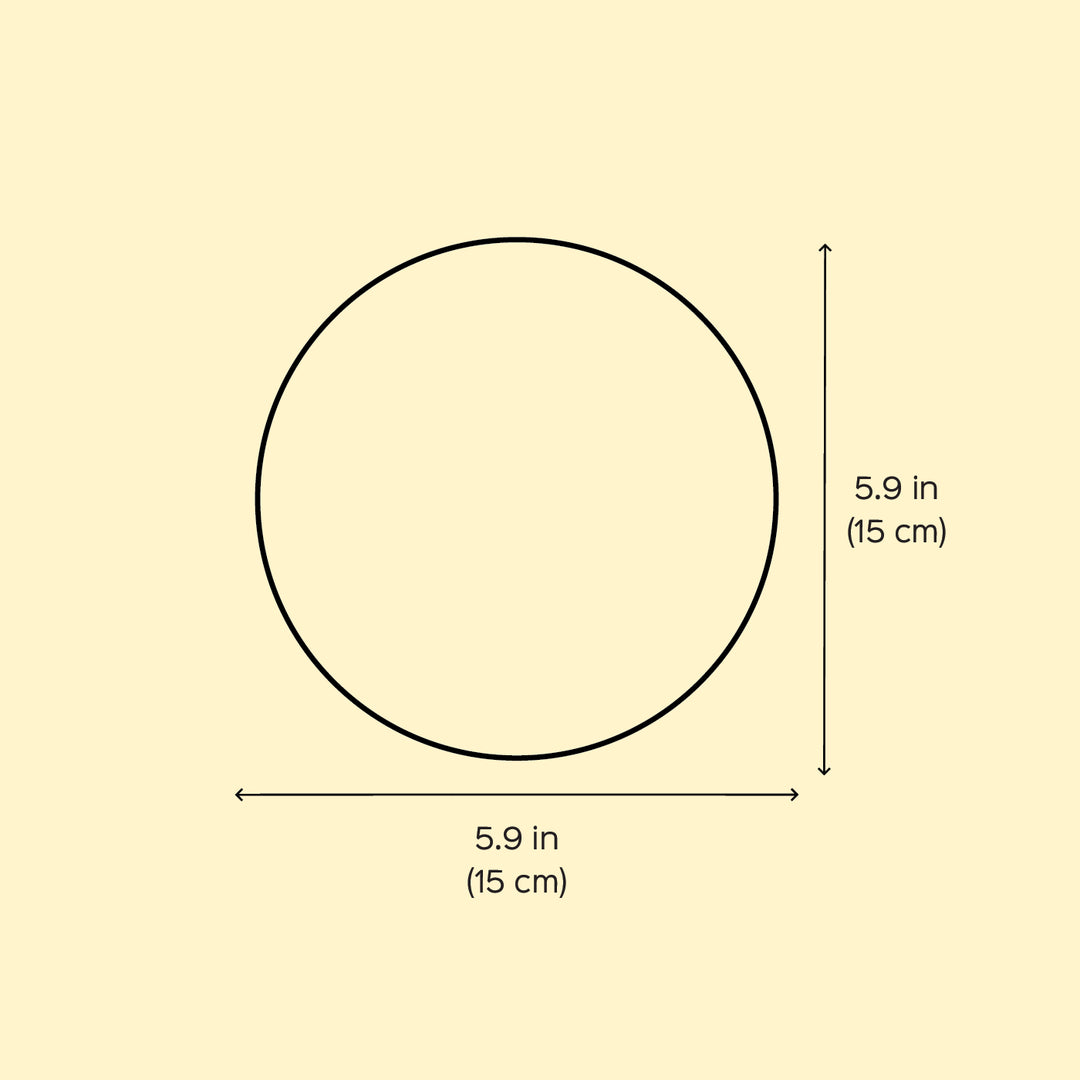 Hand-Painted "This Is Our Happy Place" MDF Wood Fridge Magnet