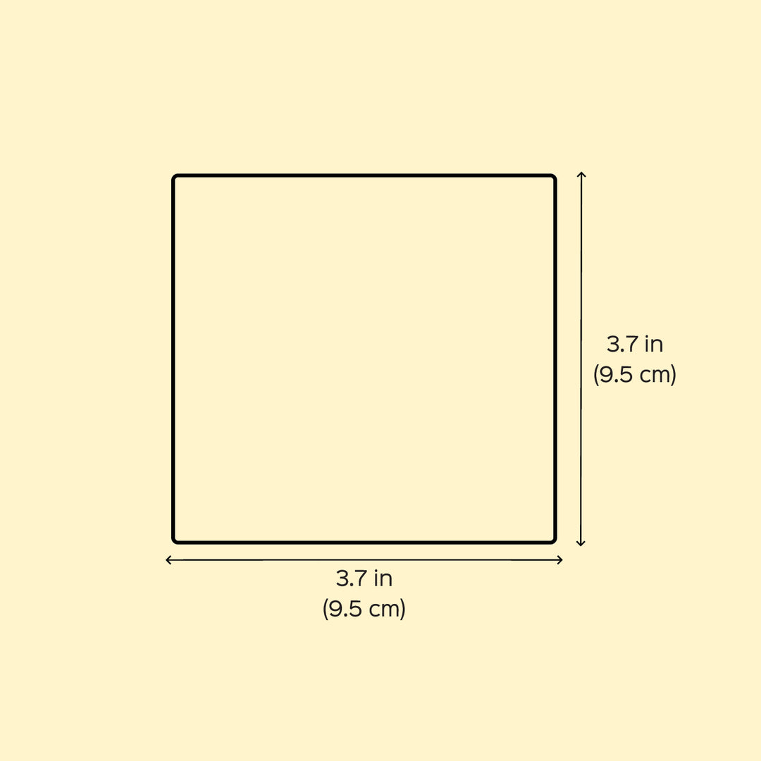 Hand-Painted Juicy Bloom MDF Wood Fridge Magnet Frame