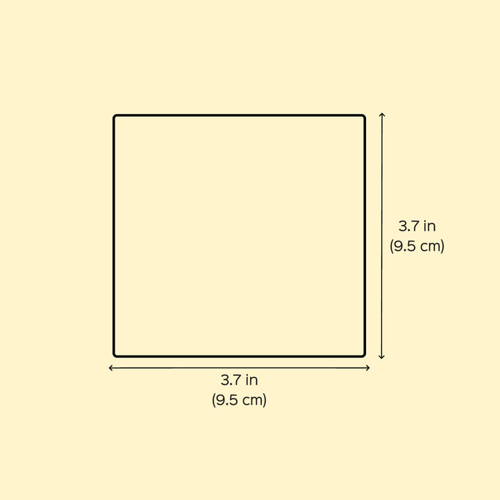 Hand-Painted Juicy Bloom MDF Wood Fridge Magnet Frame