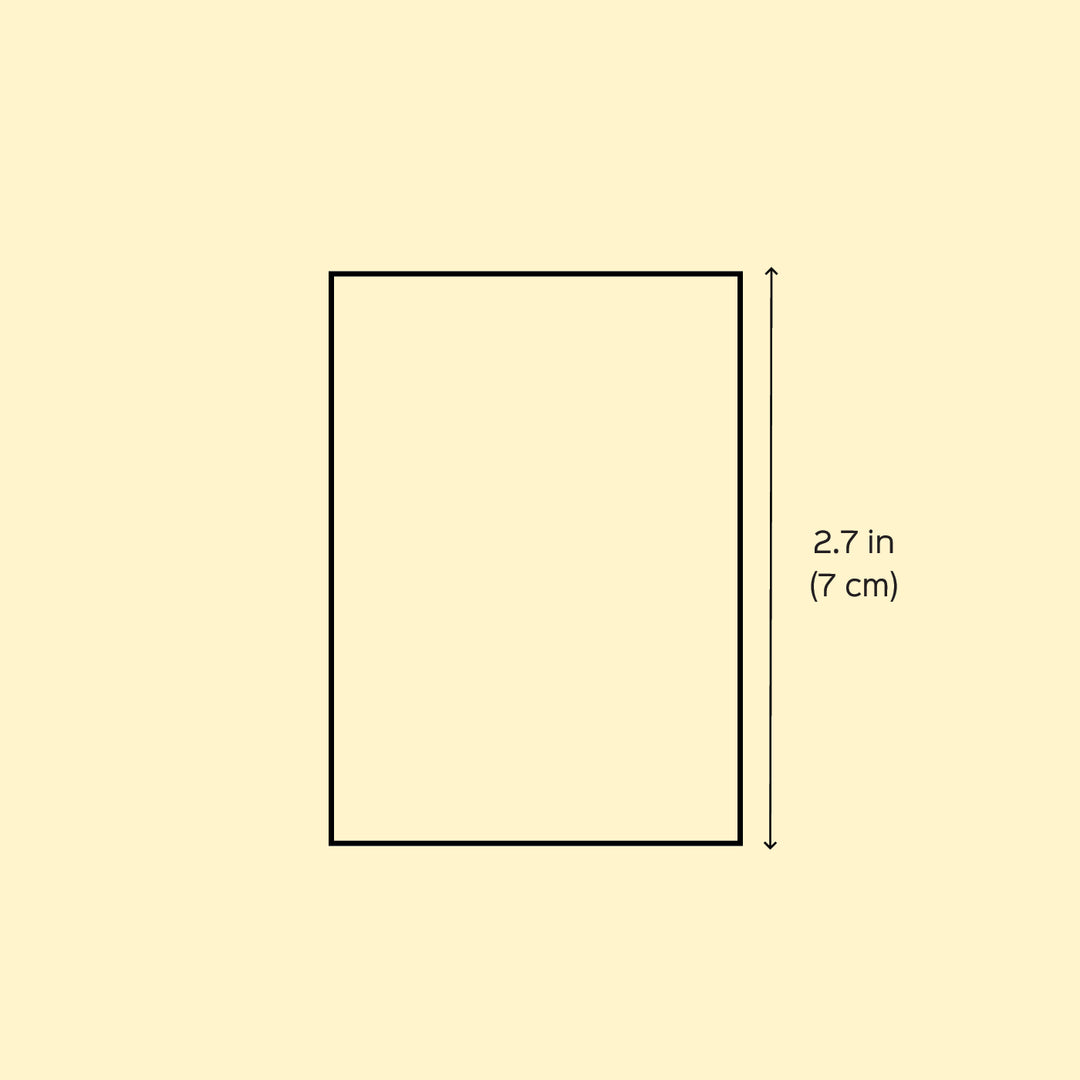 Hand-Painted Tulips Garden MDF Wood Fridge Magnet Frame