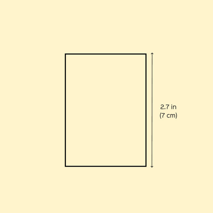 Hand-Painted Tulips Garden MDF Wood Fridge Magnet Frame