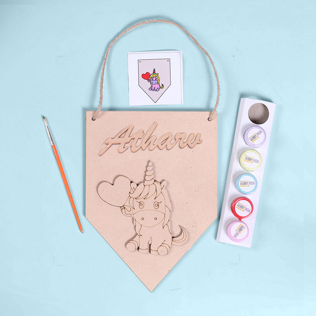 Themed Nameplate Kid's DIY Kit