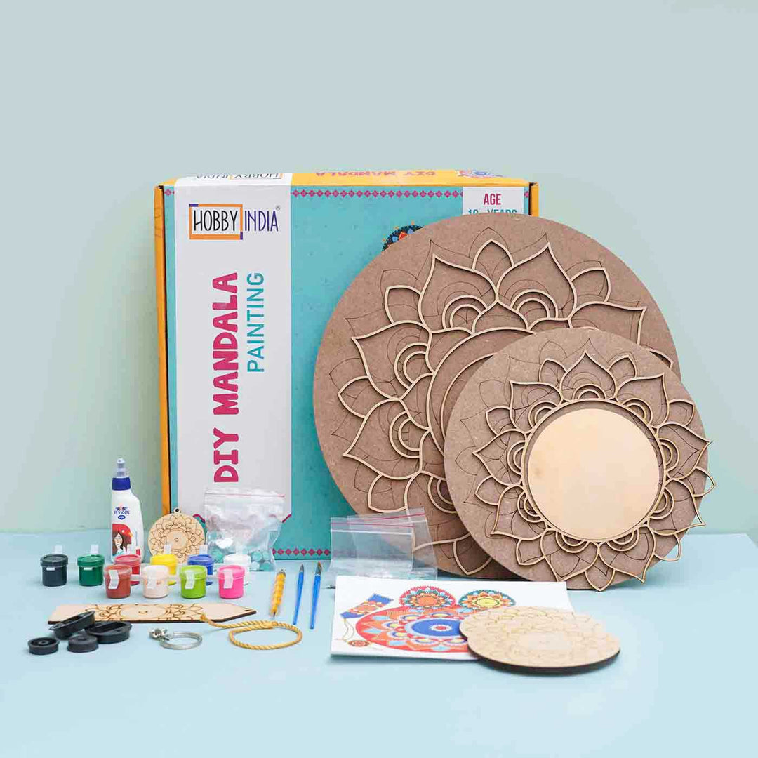 Mandala Festive Decor DIY Kit | Set of 6
