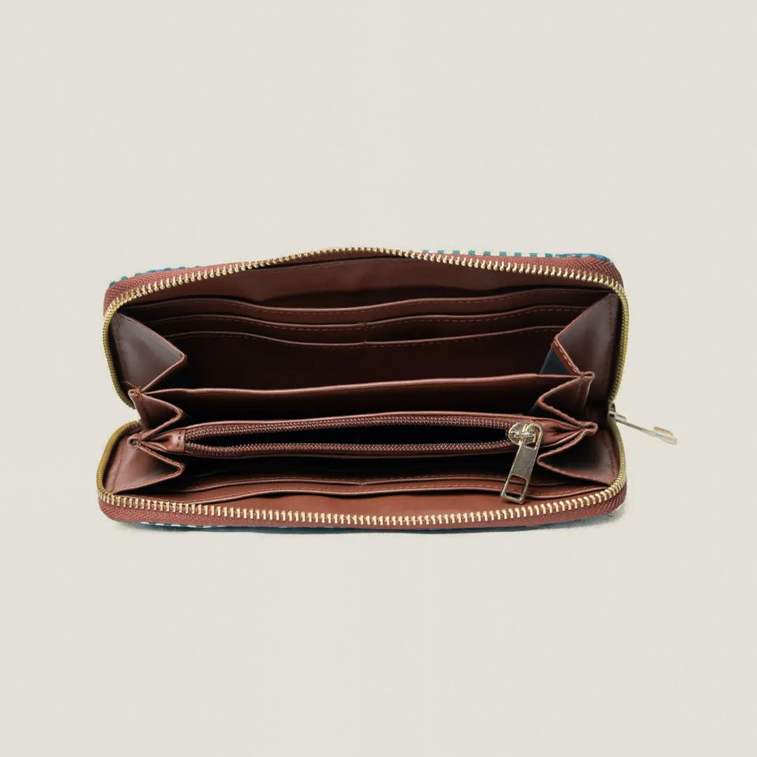 Mayaur Hand Block Printed Wrist Clutch