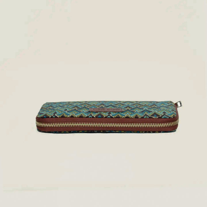 Mayaur Hand Block Printed Wrist Clutch