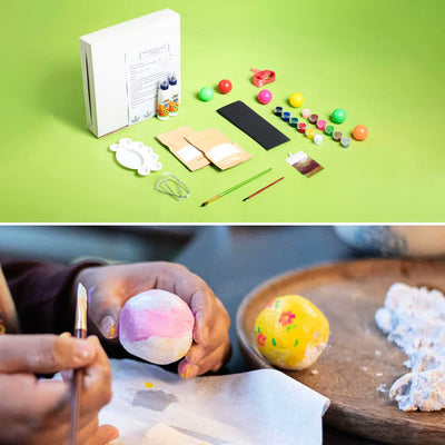 Paper Mache Decor Balls DIY Kit