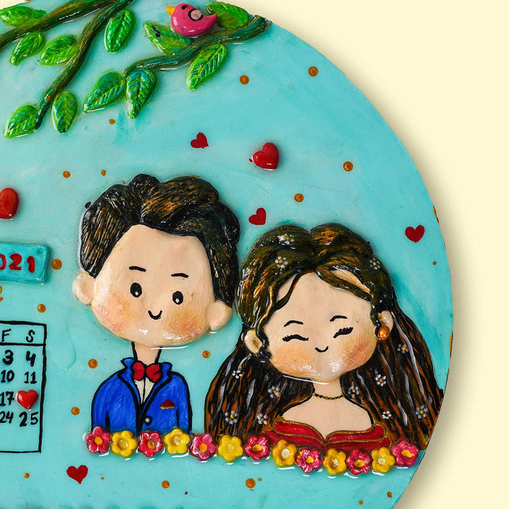 Handcrafted Personalized Couples Wedding Plaque