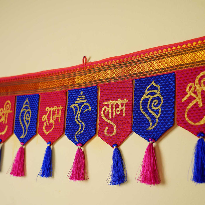 Hand-Stitched Khun Fabric Festive Toran