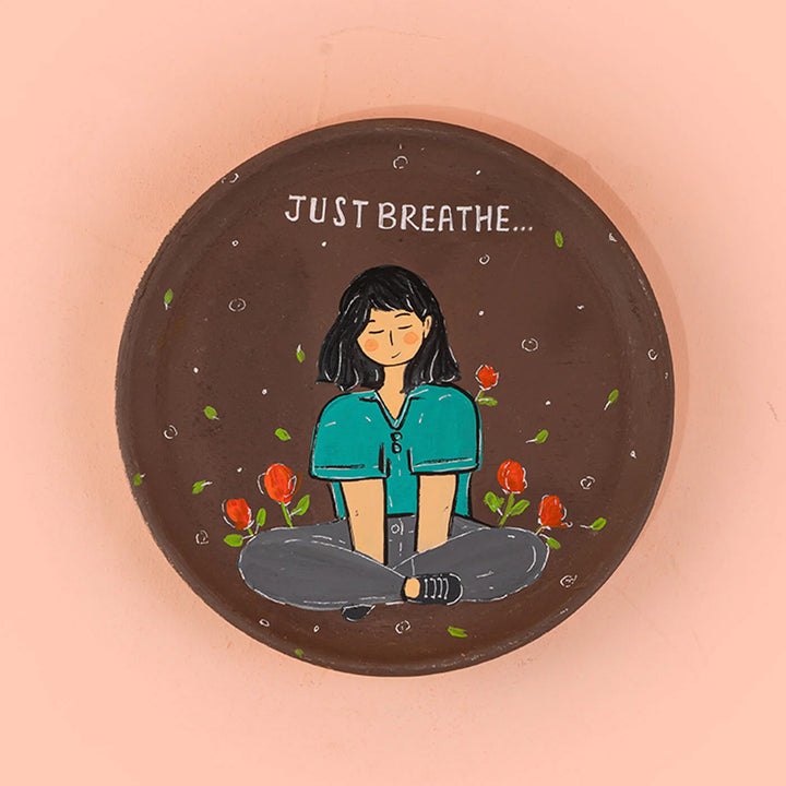 "Just Breathe" Wall Art